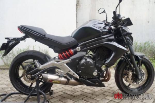 Kawasaki Er6n Th.2012 Warna hitam