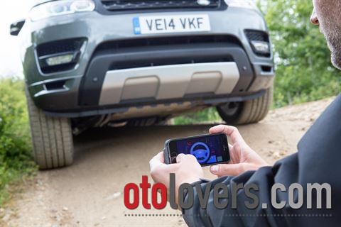 Range Rover Sport bisa dikendalikan dengan smartphone