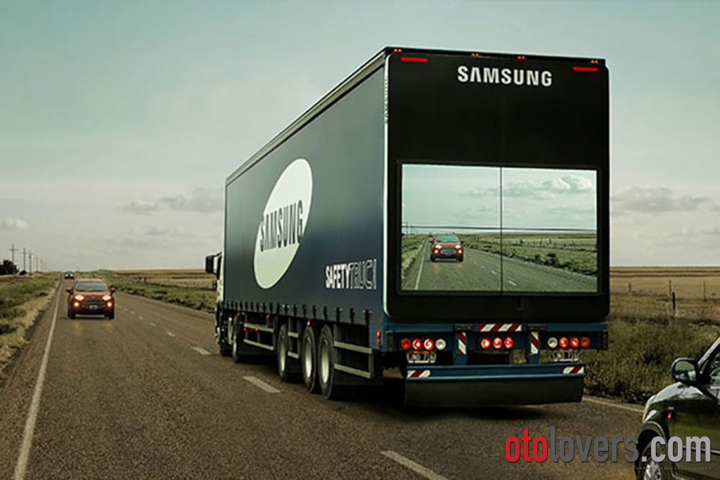 Samsung ciptakan Safety Truck yang transparan