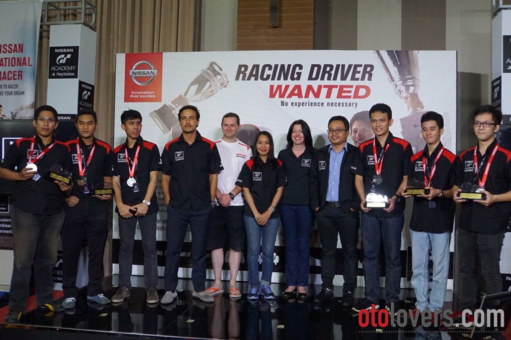 Enam pemenang Nissan GT Academy Indonesia akan ke Silverstone Inggris