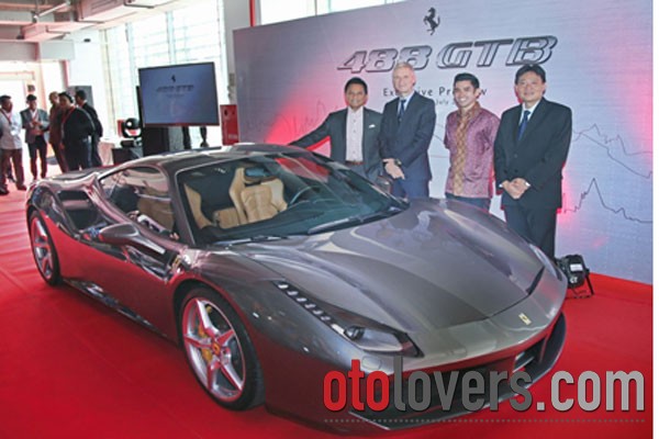 Ferrari 488 GTB hadir di Indonesia