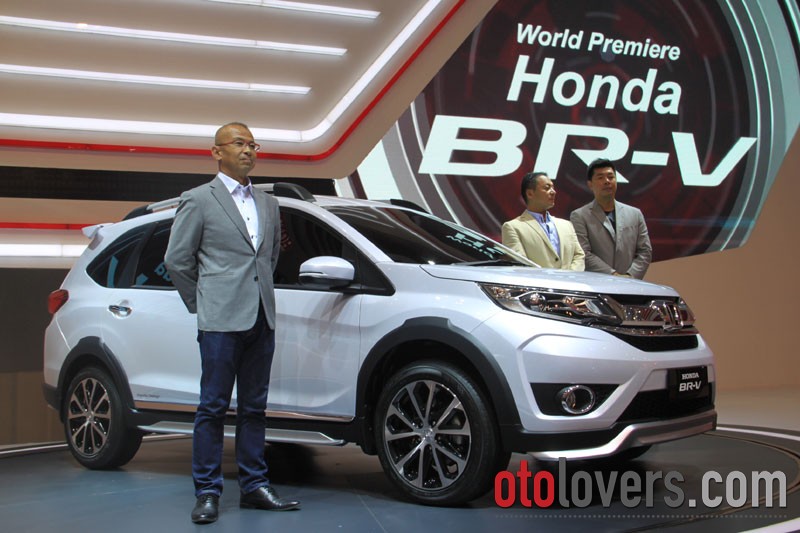 Honda BR-V dikenalkan ke pengunjung GIIAS