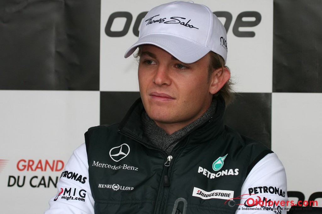 Nico Rosberg menangi Grand Prix F1 Brazil