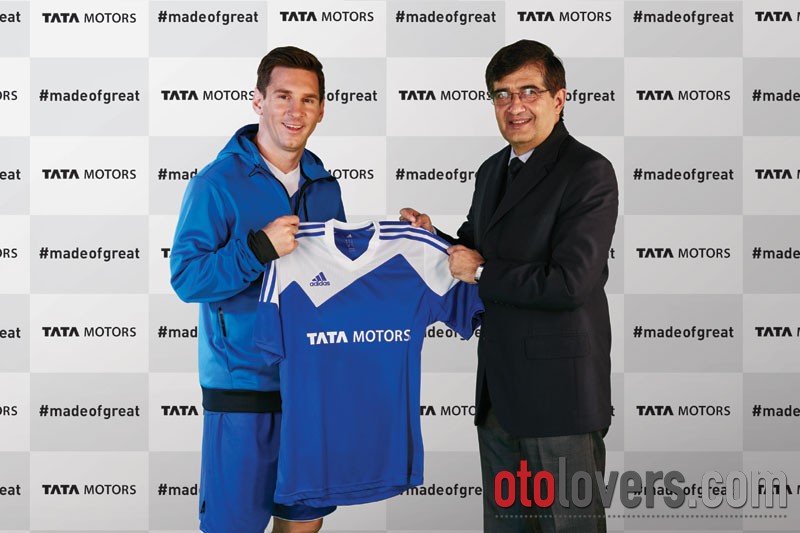 Tata Motors pilih Messi menjadi duta merek