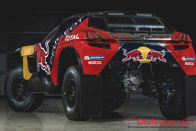 Dandanan baru kuda besi Peugeot untuk Dakar 2016