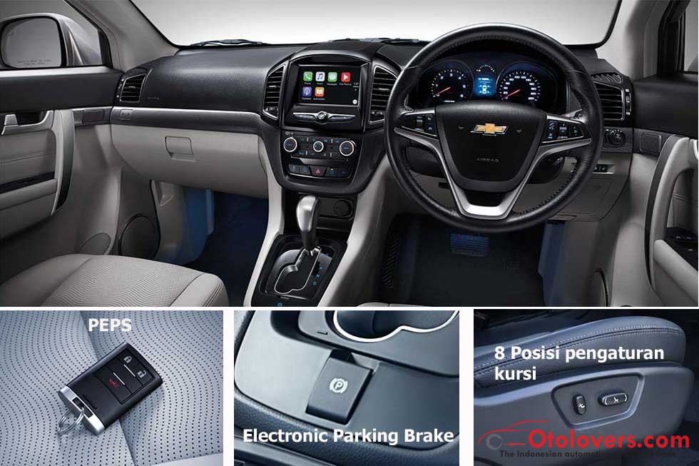 Chevrolet Captiva 2016, banyak upgrade teknologi