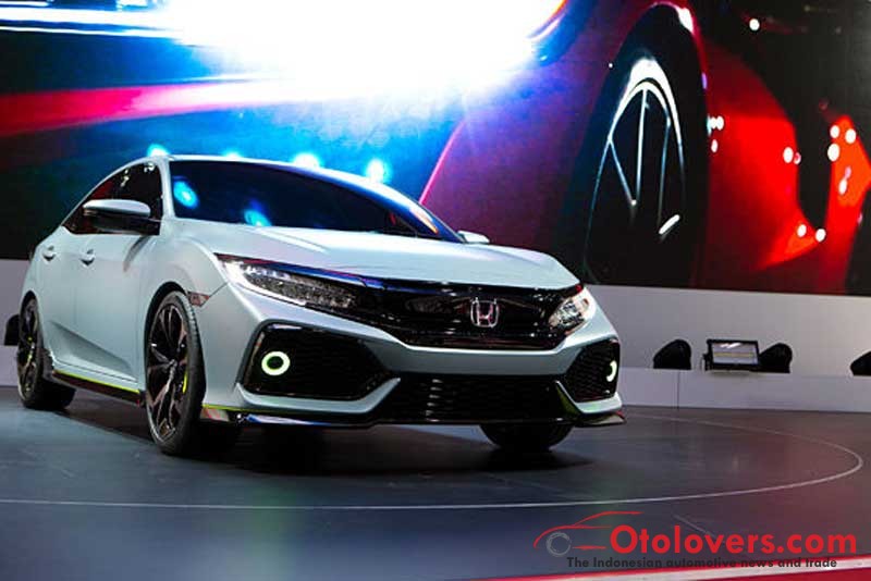 Honda akan kenalkan Civic Hatchback 2017 di Paris
