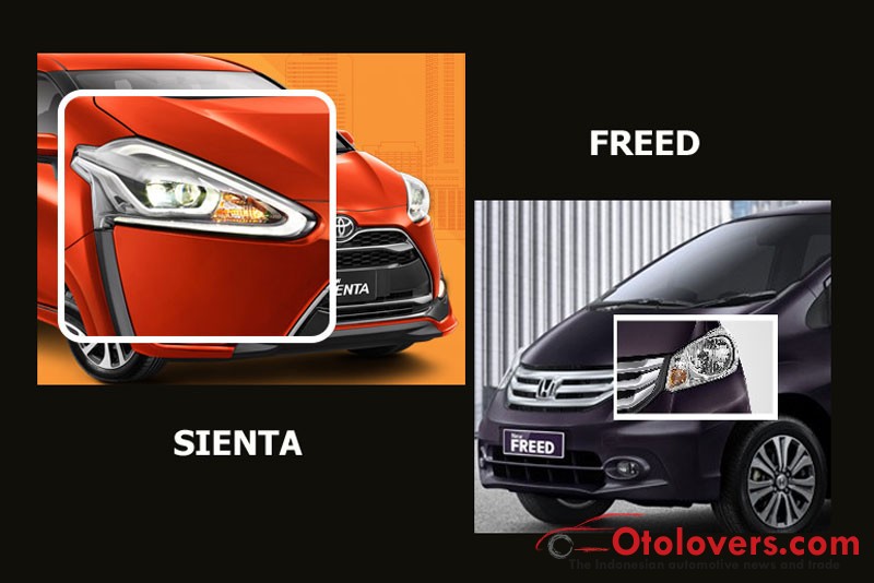 Toyota Sienta vs Honda Freed