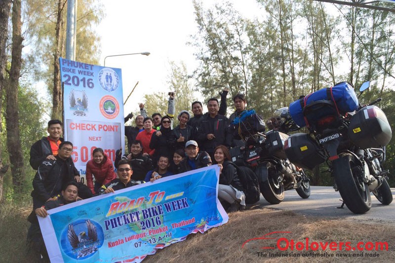 15 riders Indonesia hadir ke Phuket Bike Weeks