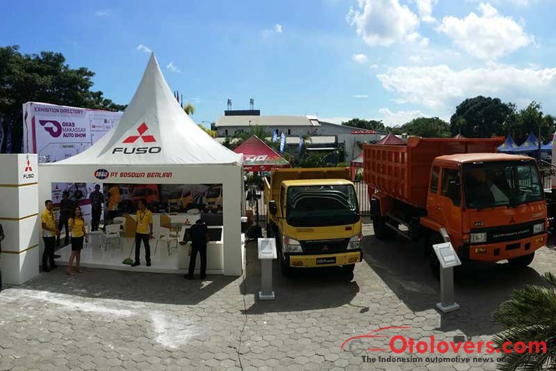 MItsubishi Fuso hadirkan dua varian truk di GIIAS Makassar
