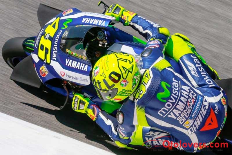 Mugello gemuruh, Rossi raih posisi pole MotoGP Italia
