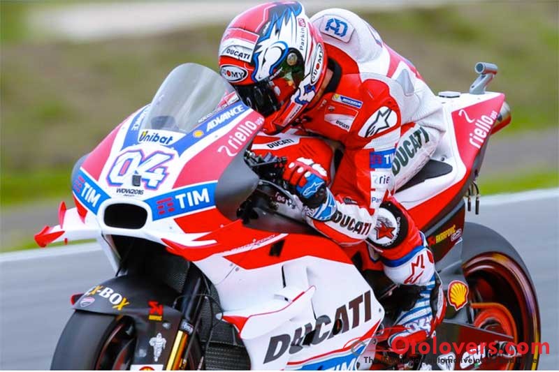 Dovizioso start terdepan di MotoGP Assen, Lorenzo tercecer