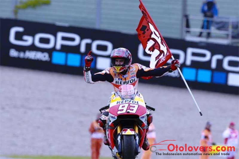 Marquez menangi MotoGP Jerman dalam pertaruhan ban