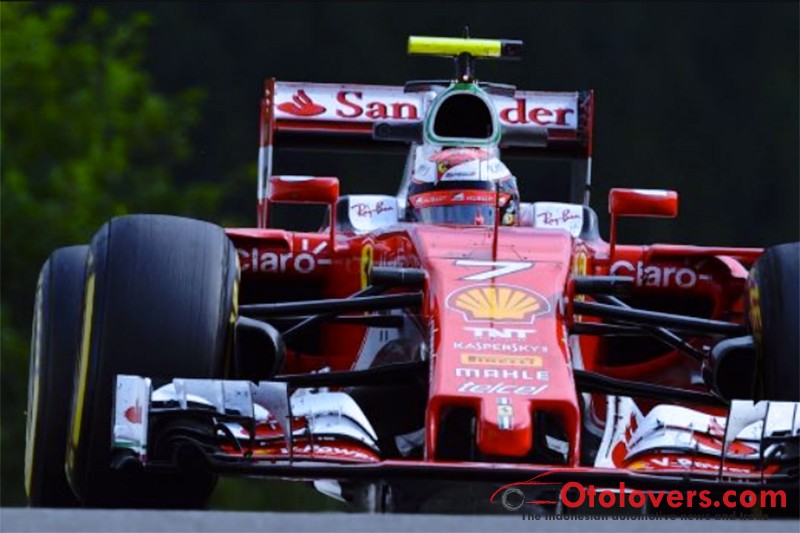 Raikkonen menangi battle Ferrari-Red Bull di FP3 Belgia