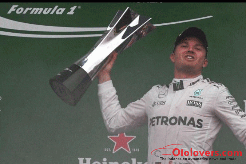Rosberg tercepat di Formula 1 Monza, Hamilton gagal naik di klasemen