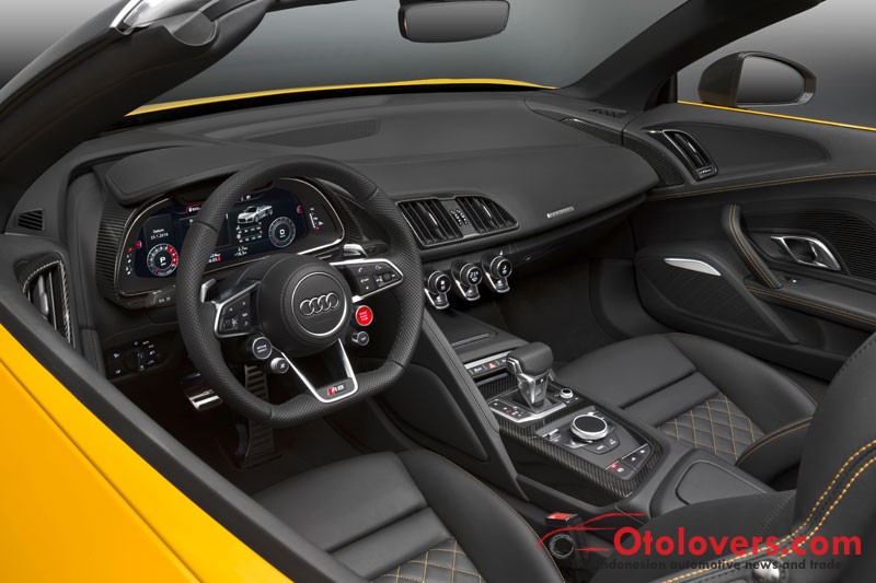 Audi R8 Spyder V10, mewah dan tangguh