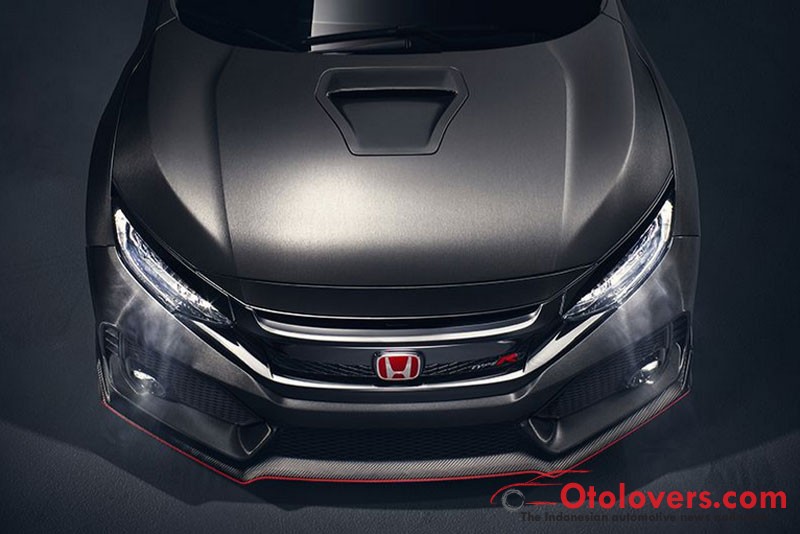 Honda pamer prototipe Civic Type R, diluncurkan 2017