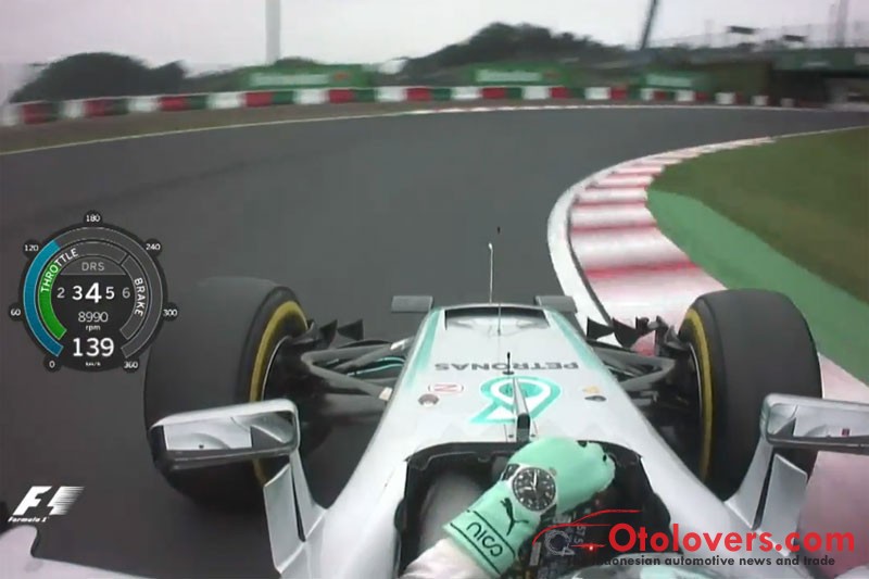 Hamilton start kedua di Formula 1 Jepang, di belakang Rosberg