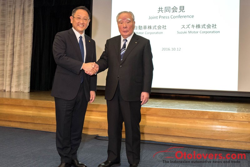 Toyota dan Suzuki sepakat bermitra dalam riset dan pengembangan