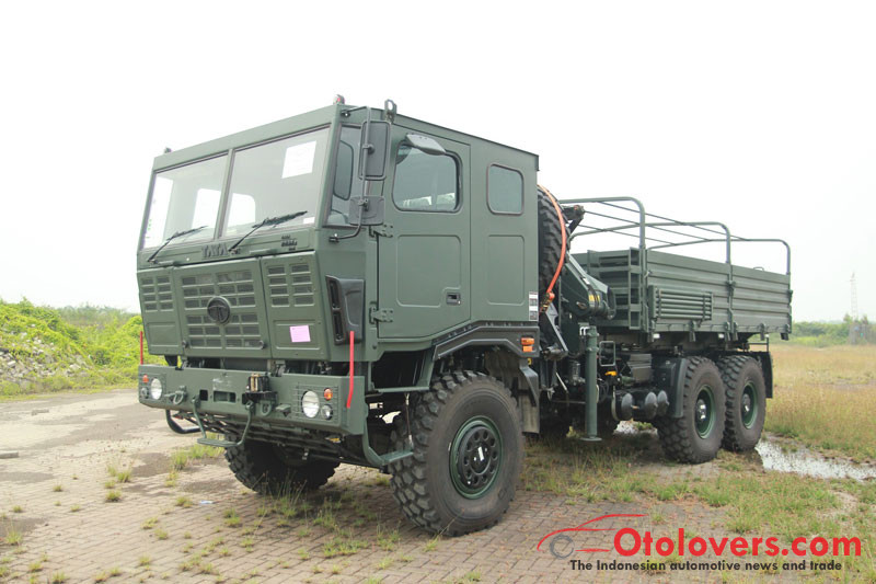 Tata bawa tiga model kendaraan militer di Indo Defence 2016