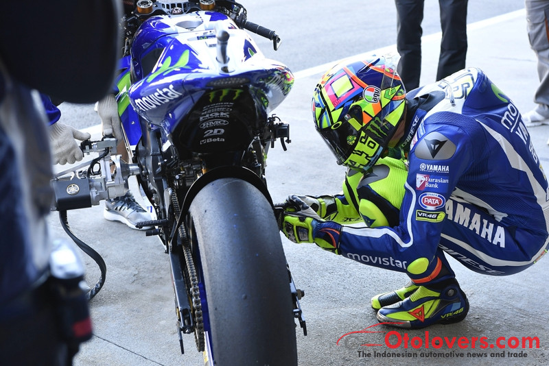 Vinales sudah uji coba bersama Rossi di Yamaha