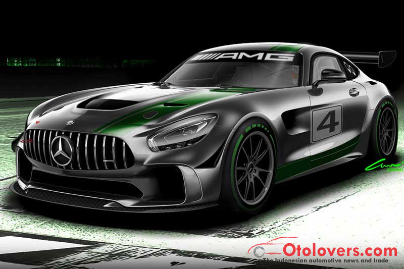 Ini dia mobil balap baru Mercedes-AMG GT4