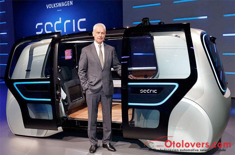 Sedric, mobil full otonom pertama VW Group