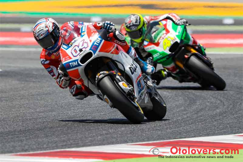 Dovi Ducati berkibar di MotoGP Spanyol