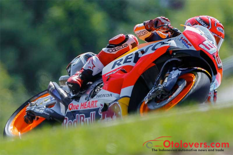 Marquez yang cerdik juarai MotoGP Brno