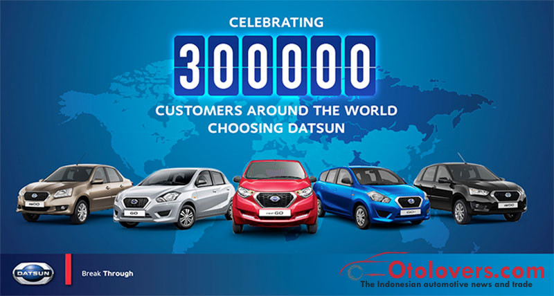 Datsun rayakan pencapaian penjualan 300.000 unit