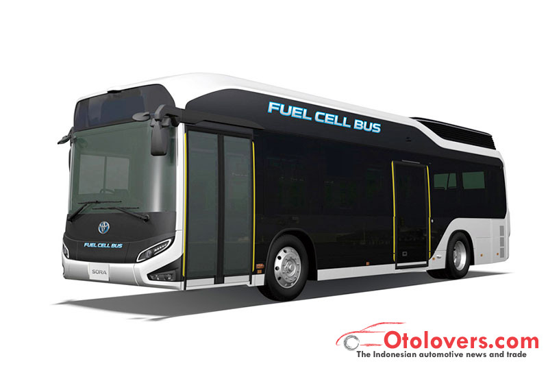 Toyota produksi bus hidrogen, dipasarkan sejak Maret