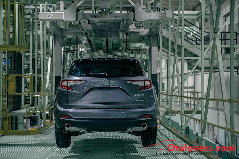 Acura mulai produksi All-New RDX 2019 di East Liberty Auto Plant