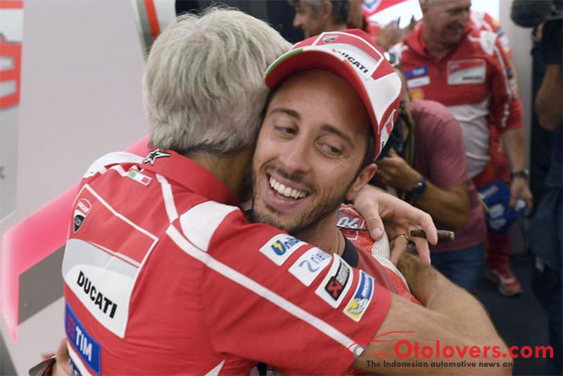 Dovizioso tetap bersama Ducati hingga 2020