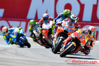 Hasil MotoGP Belanda, Marquez menangi drama menegangkan